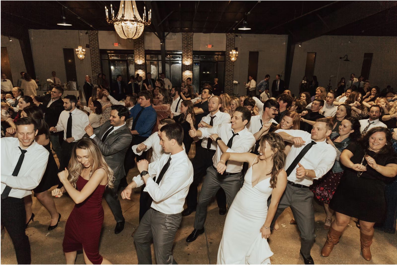 A full dance floor at Venue 650